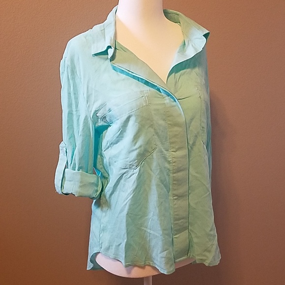 Dina Be Blouse Button Down Shirt - Picture 4 of 4